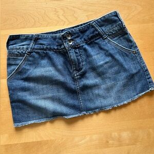 NWOT Roxy denim mini  skirt